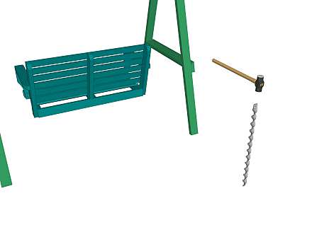 Gartenschaukeln aus Holz